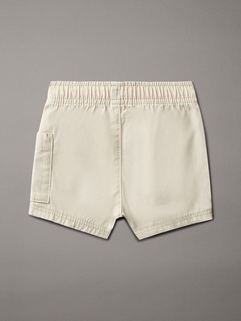 Bej Pantaloni Scurti Twill Pentru Nou-Nascuti  Nou-nascuti