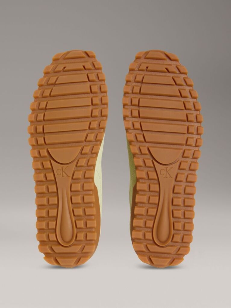 Green Suede Trainers  Women