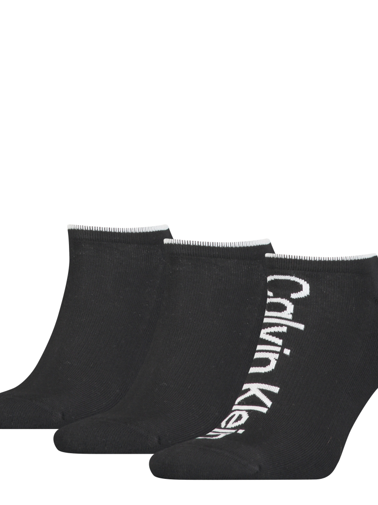 Negru Set 3 Perechi Sosete Scurte Sport Barbati  Barbati