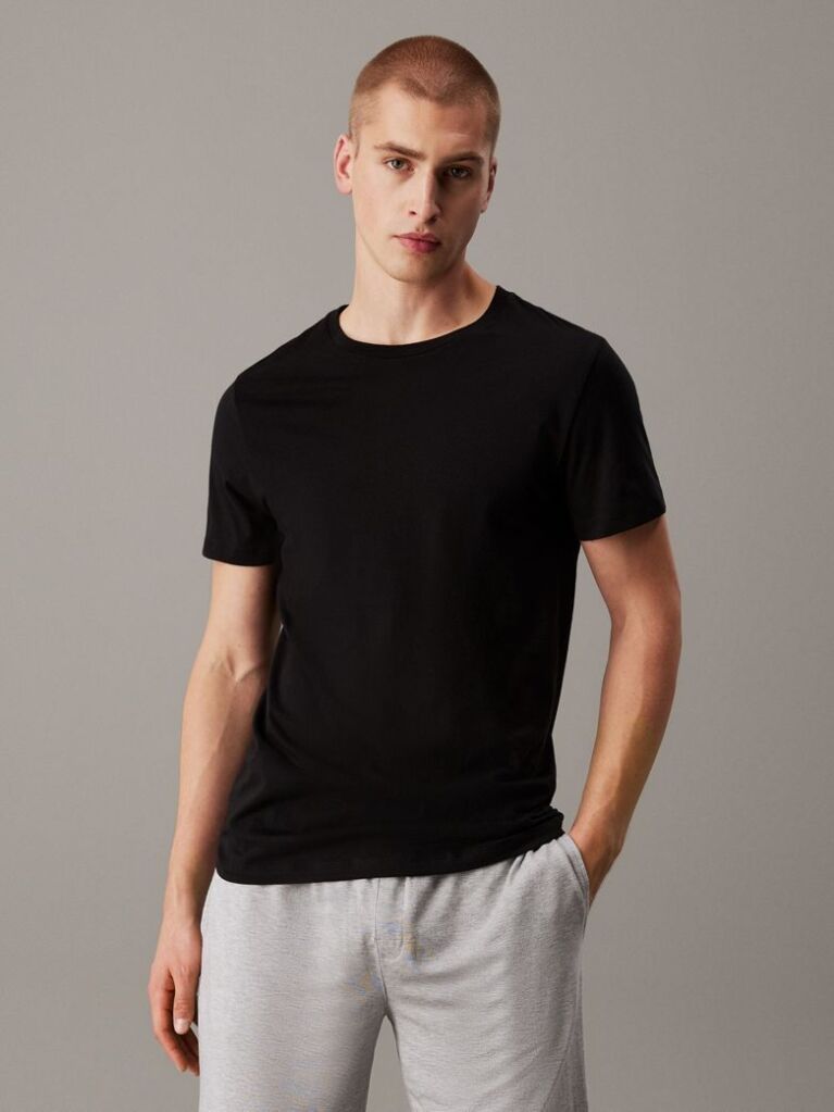 Multi Set 3 Tricouri Cu Guler Rotund – Cotton Classics  Barbati