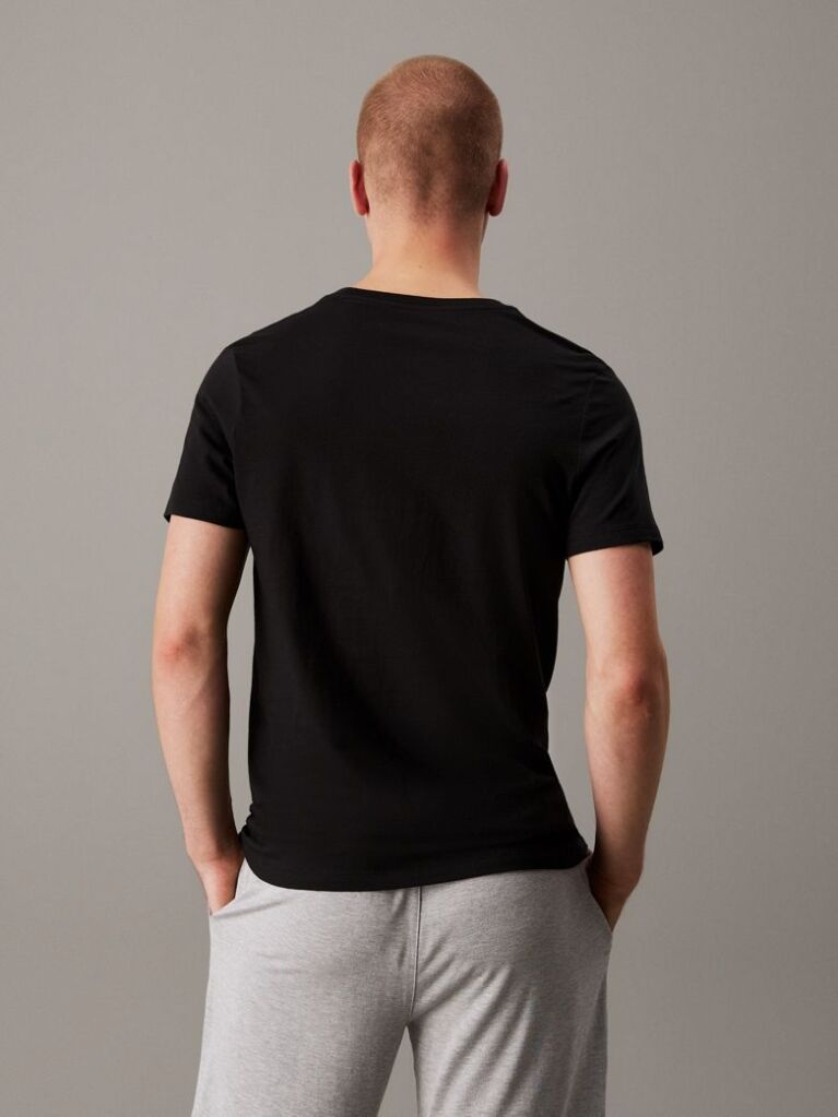 Multi Set 3 Tricouri Cu Guler Rotund – Cotton Classics  Barbati