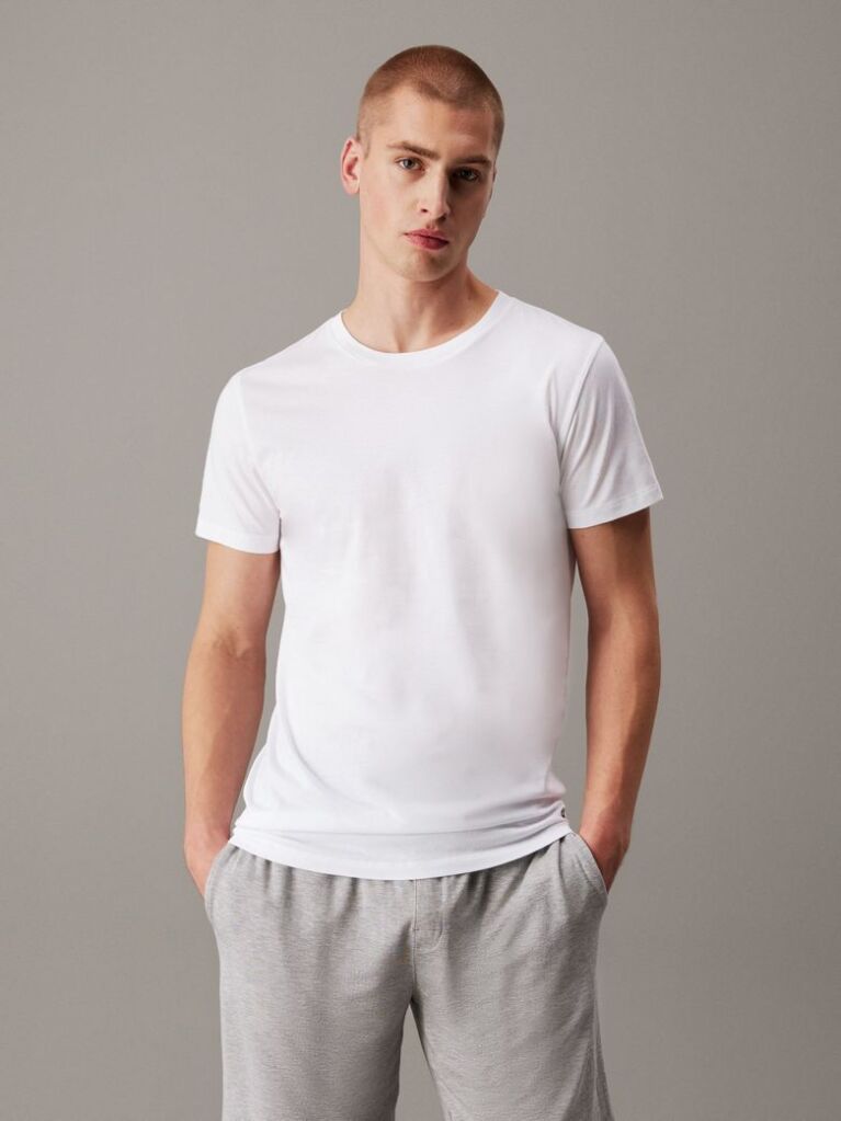 Multi Set 3 Tricouri Cu Guler Rotund – Cotton Classics  Barbati
