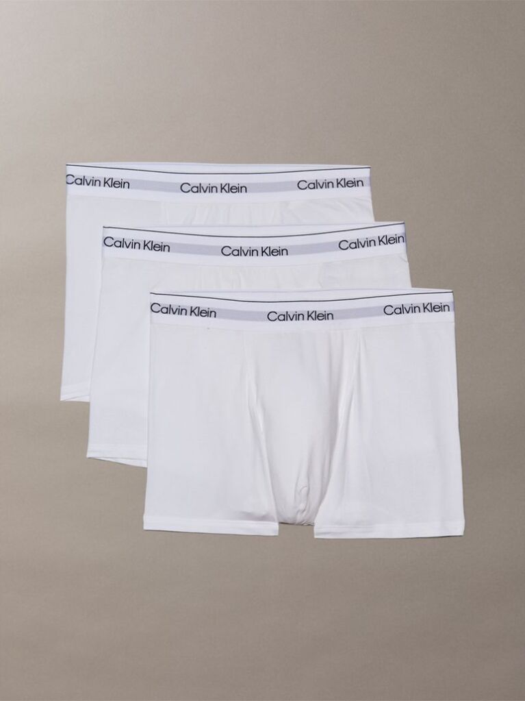 Alb Set 3 Boxeri Relaxati Dart – Icon Cotton Stretch  Barbati