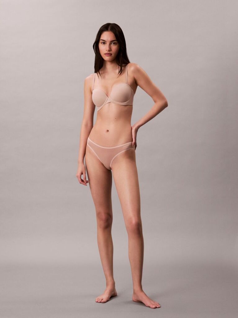 Bej Sutien Push-Up Fara Bretele – Perfectly Fit  Femei