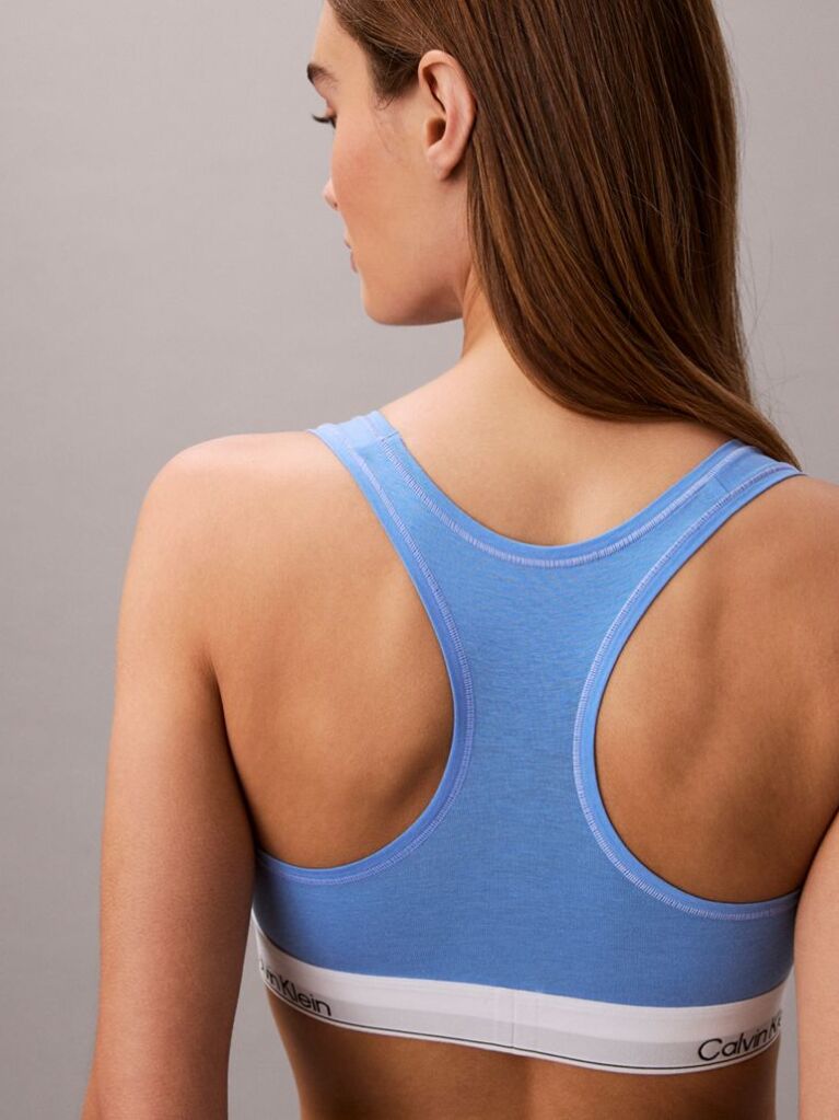 Albastru Bralette Fara Captuseala – Icon Cotton Modal  Femei