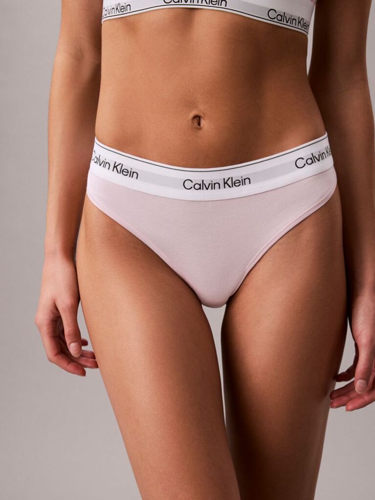 Roz Chiloti Tanga – Icon Cotton Modal  Femei