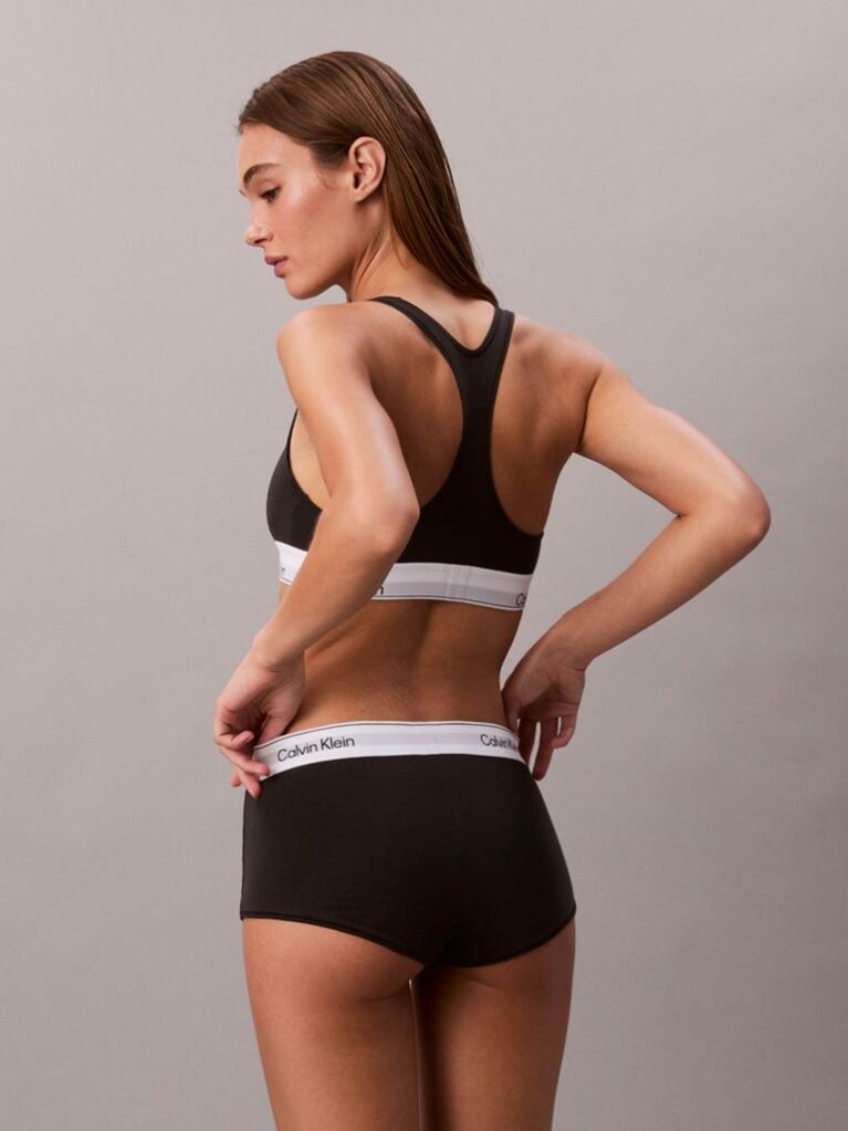 Black Boy Shorts - Icon Cotton Modal  Women