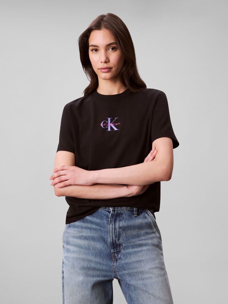 Black Short Sleeve T-Shirt  Women