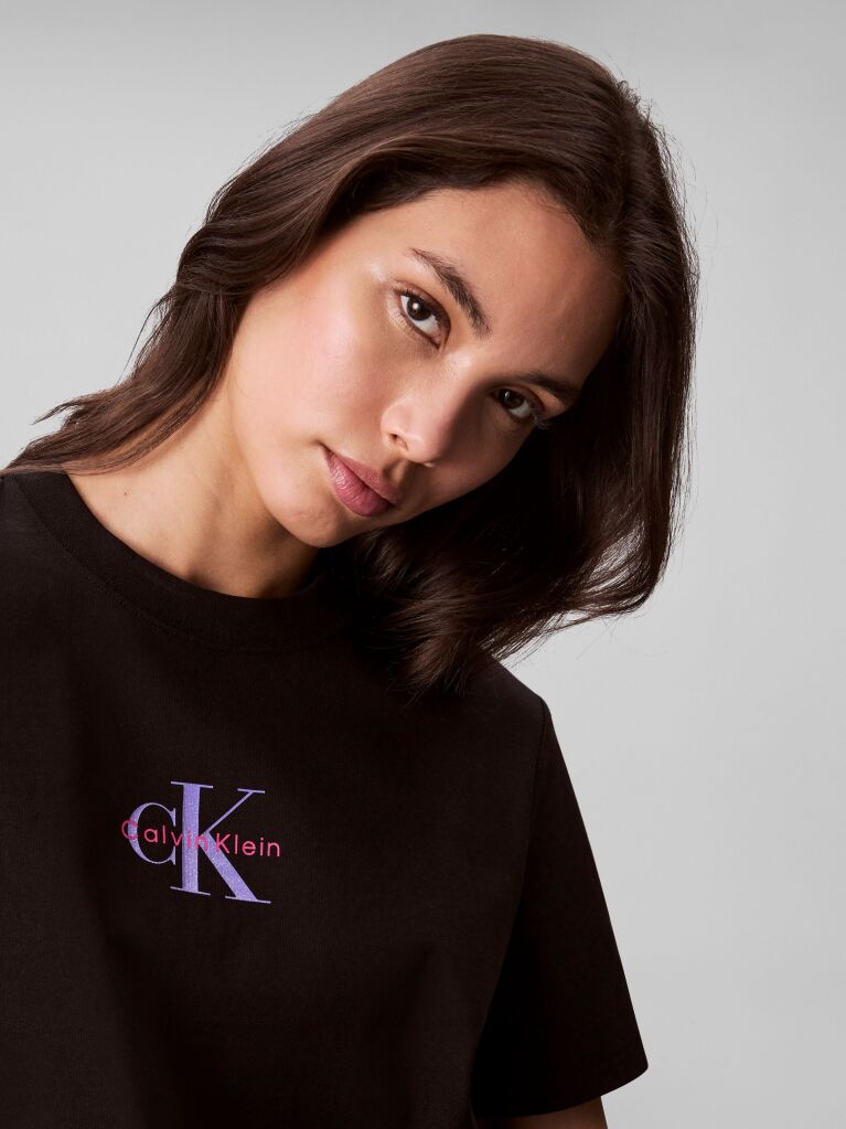 Black Short Sleeve T-Shirt  Women