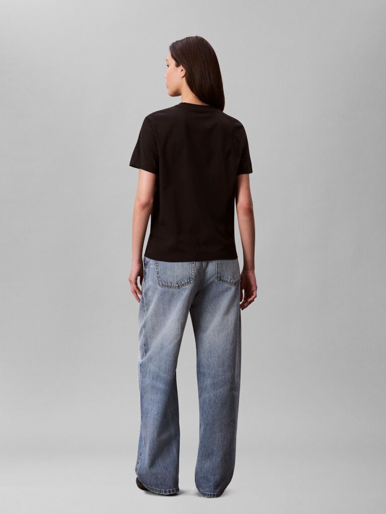 Black Short Sleeve T-Shirt  Women