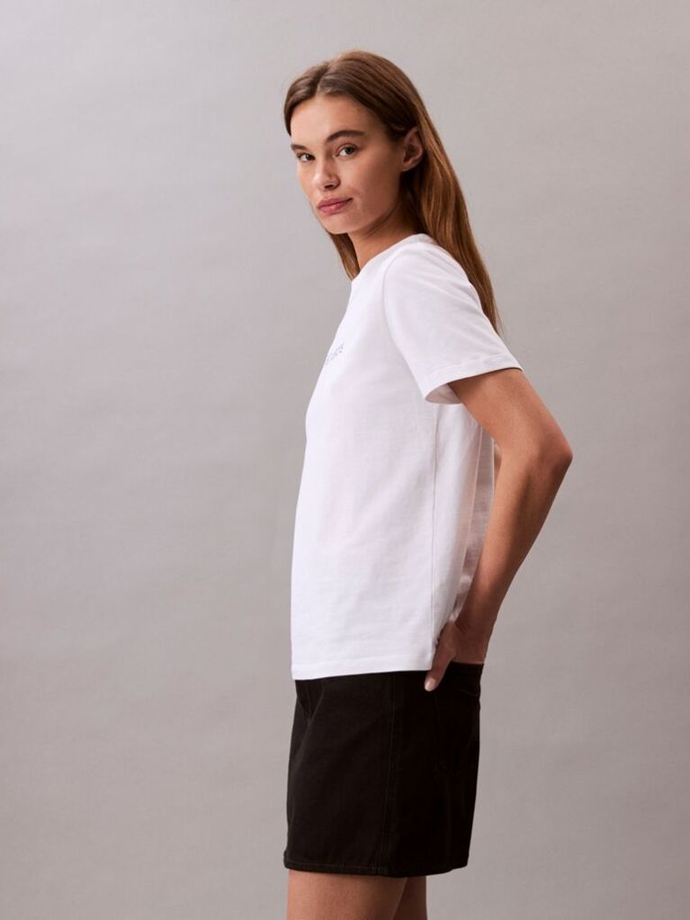 Alb Tricou Cu Maneca Scurta  Femei