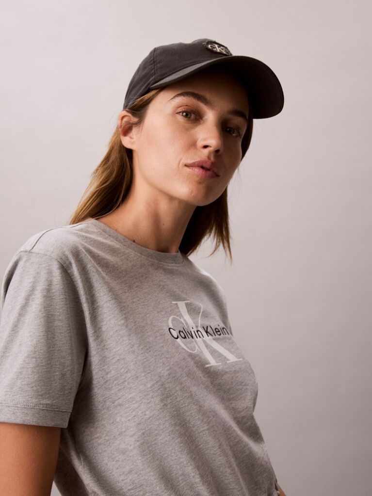 Gri Tricou Crop Cu Tiv Reglabil Cu Snur  Femei