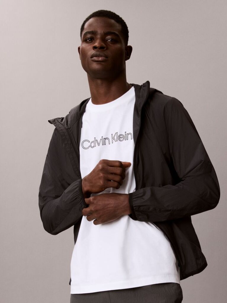 White Relaxed Logo T-shirt  Men