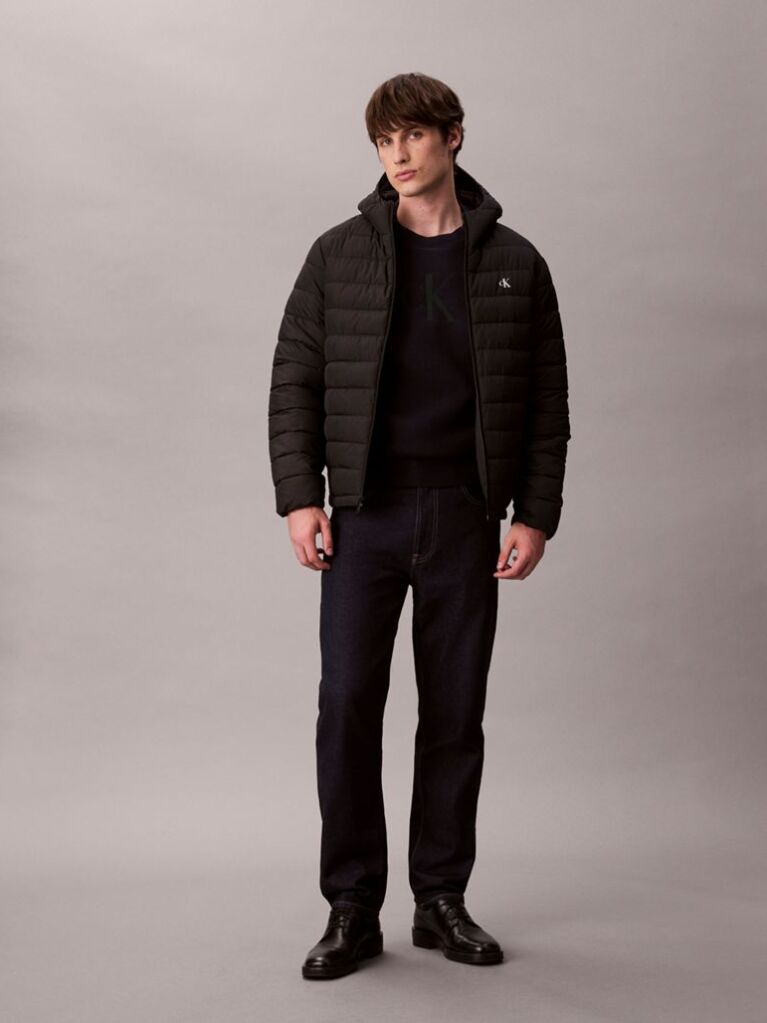 Denim Blugi Cu Croiala Taper Stil Anii 90  Barbati