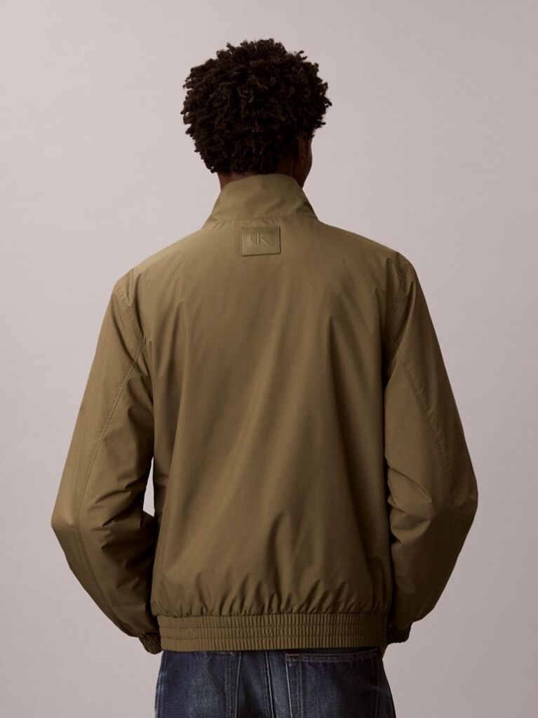Verde Jacheta Harrington Captusita  Barbati