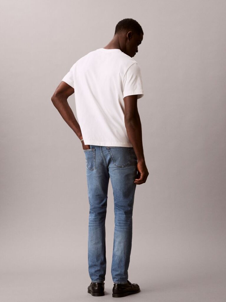 Denim Blugi Slim Cu Croiala Conica  Barbati
