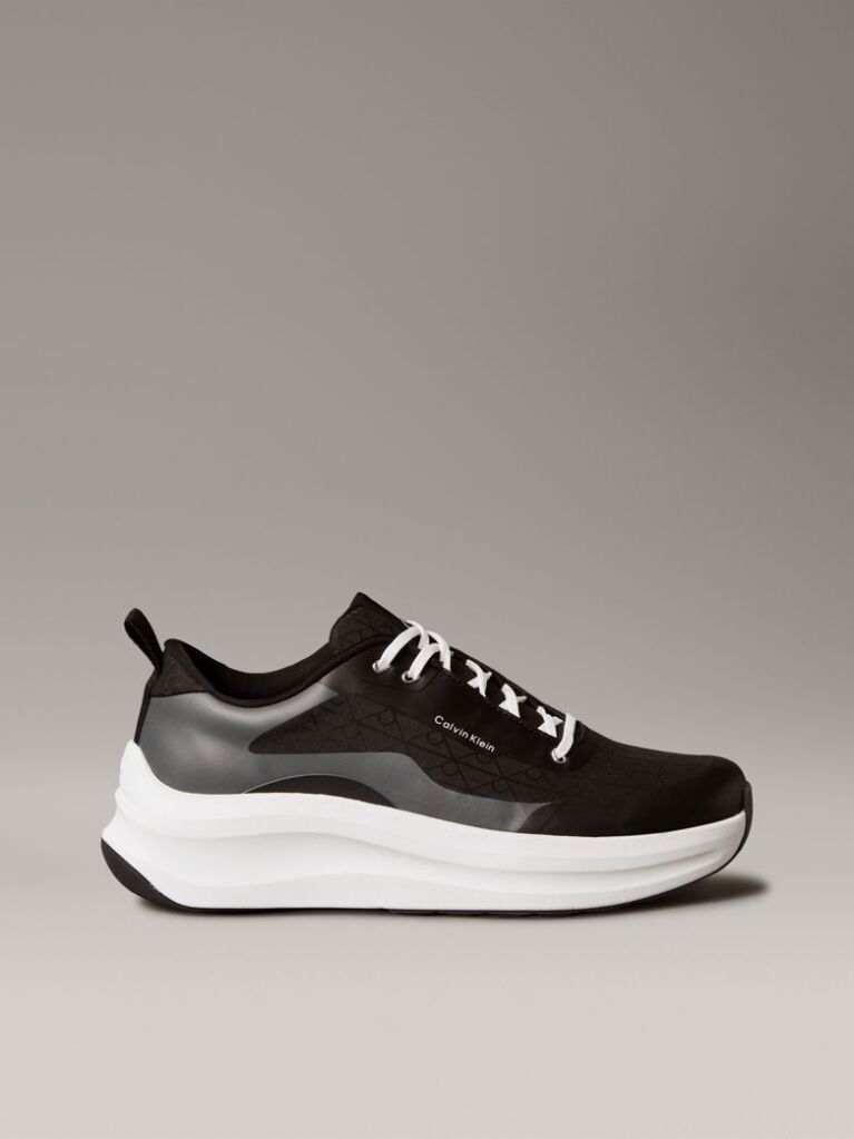 Negru Adidasi Runner Cu Logo Emblema  Barbati