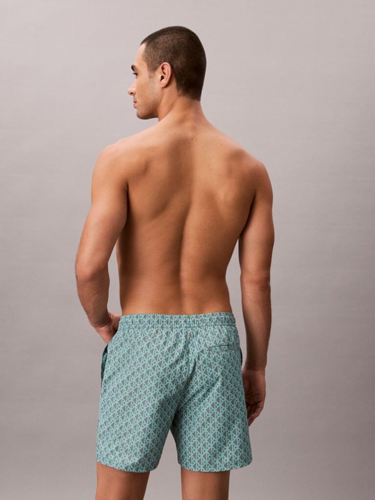 Verde Pantaloni Scurti De Inot Simpli  Barbati