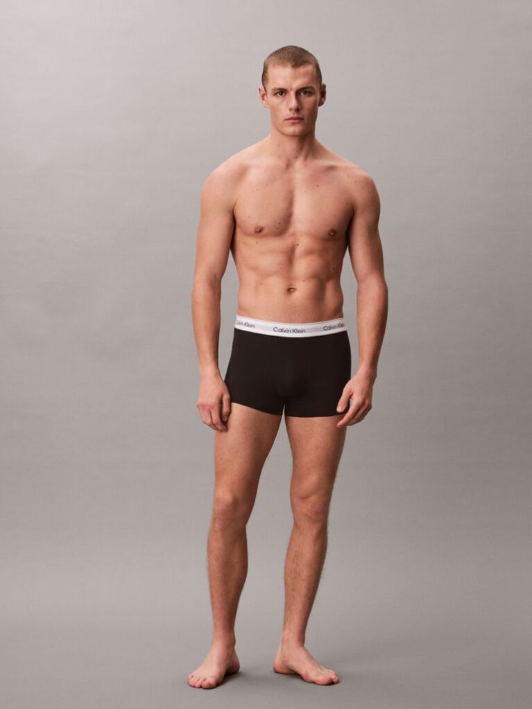 Multi Set 3 Boxeri Scurti - Icon Cotton Stretch  Barbati