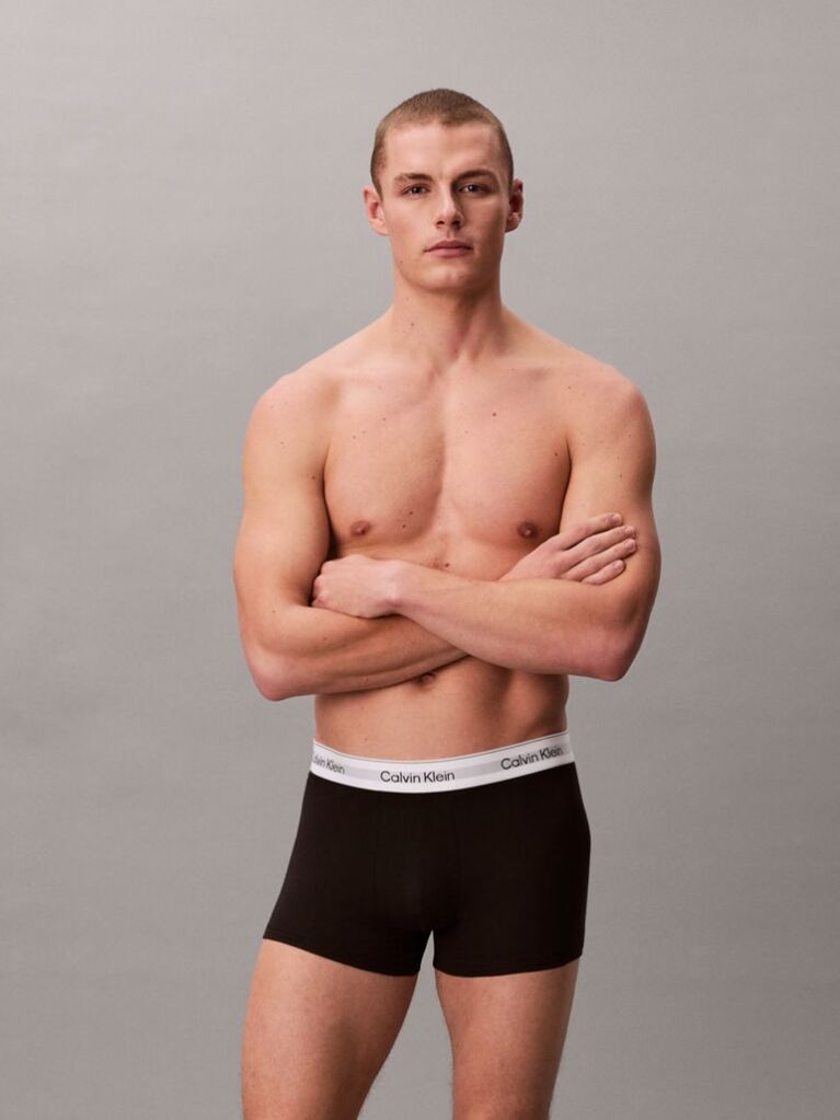 Multi Set 3 Boxeri Scurti - Icon Cotton Stretch  Barbati