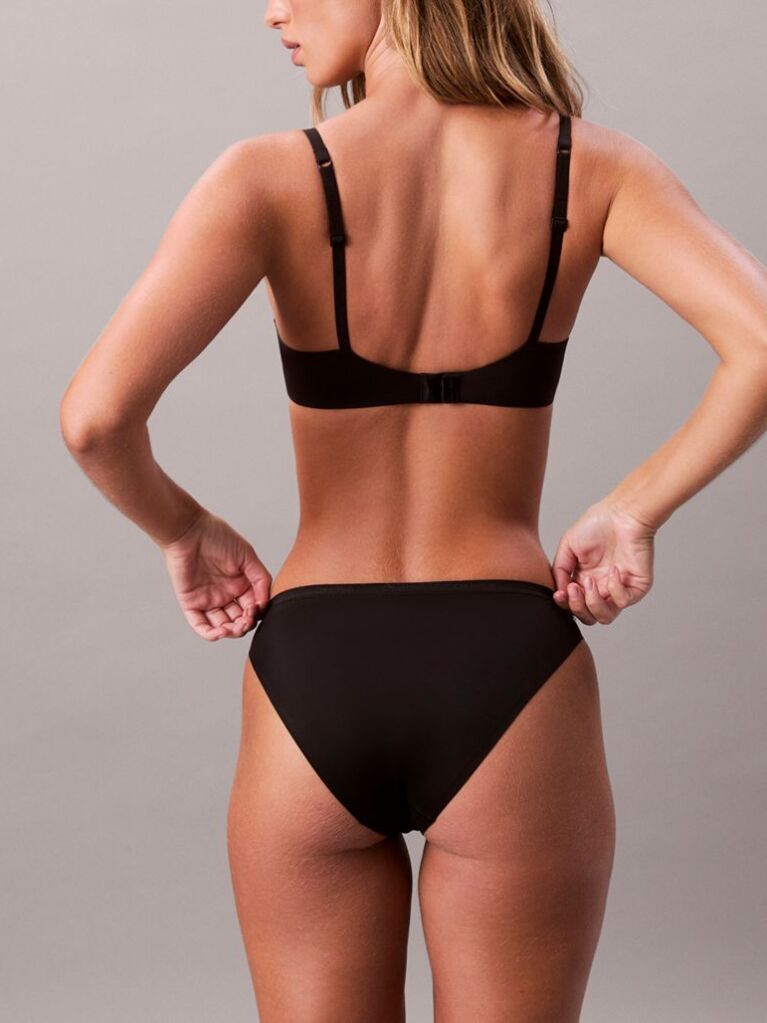 Black Bikini Briefs - Perfectly Fit  Women