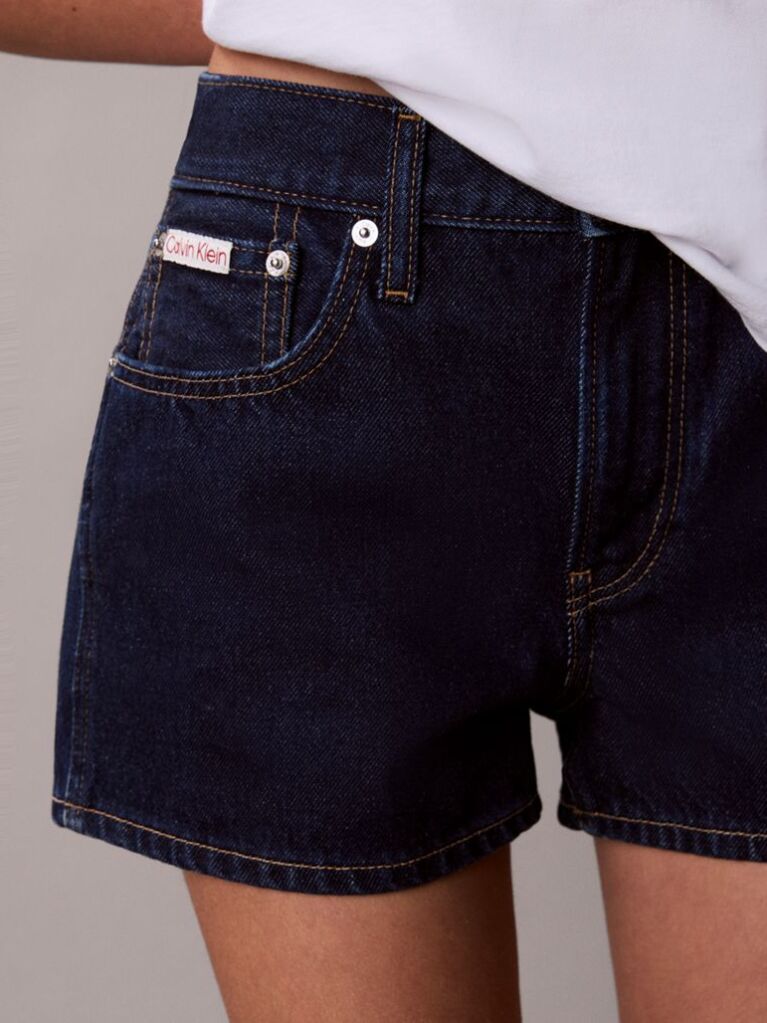 Denim Pantaloni Scurti Mini Din Denim  Femei