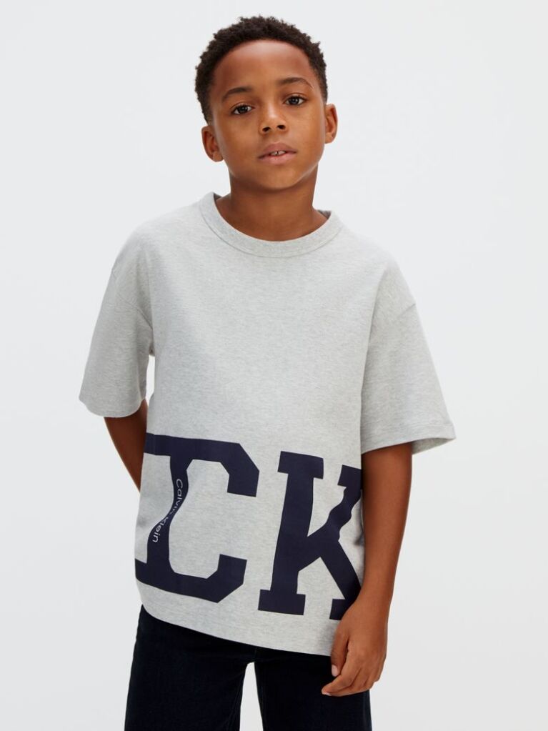 Grey Logo T-shirt  Boys