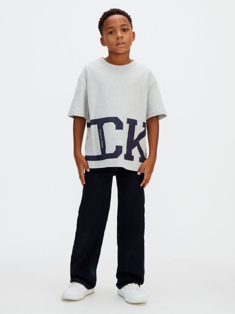 Grey Logo T-shirt  Boys