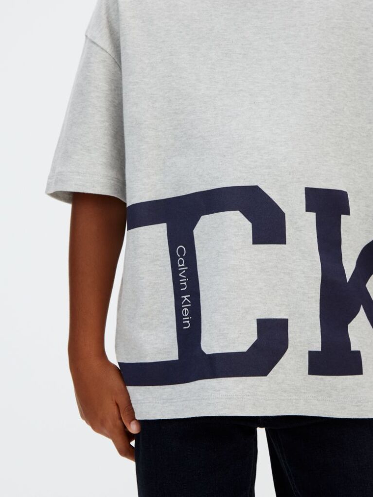 Grey Logo T-shirt  Boys