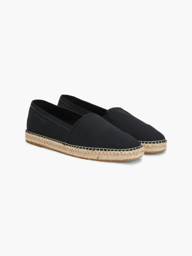 Negru Espadrile Din Denim Reciclat  Barbati