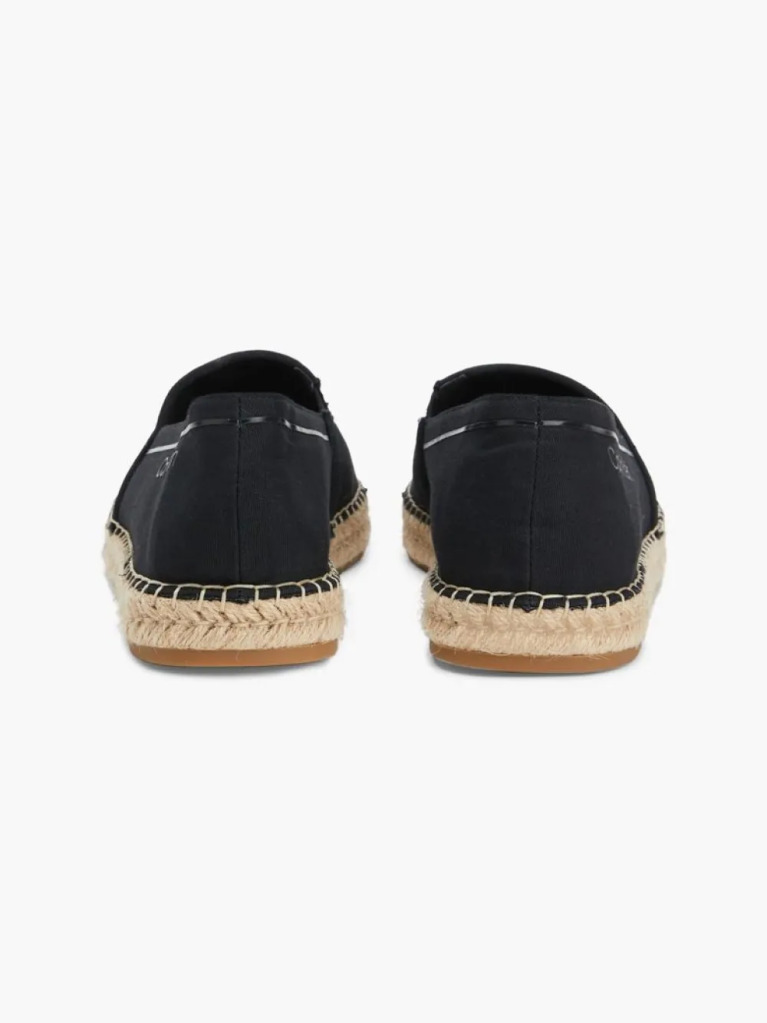 Negru Espadrile Din Denim Reciclat  Barbati
