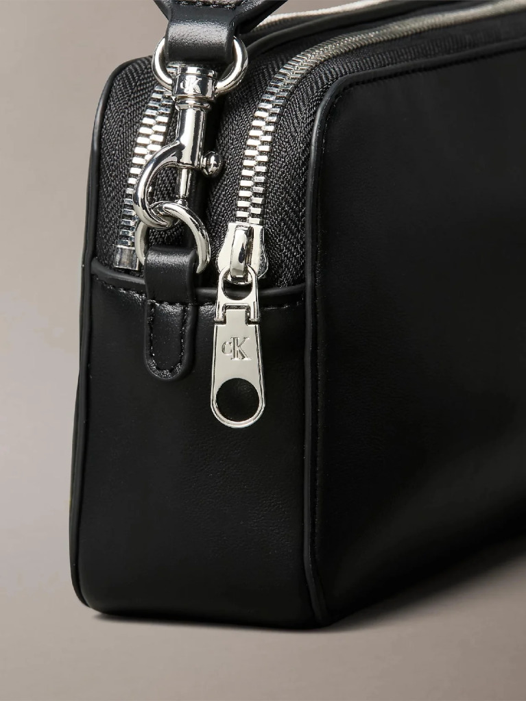 Negru Geanta Stucturata Crossbody Convertibila Cu 2 Bretele  Femei