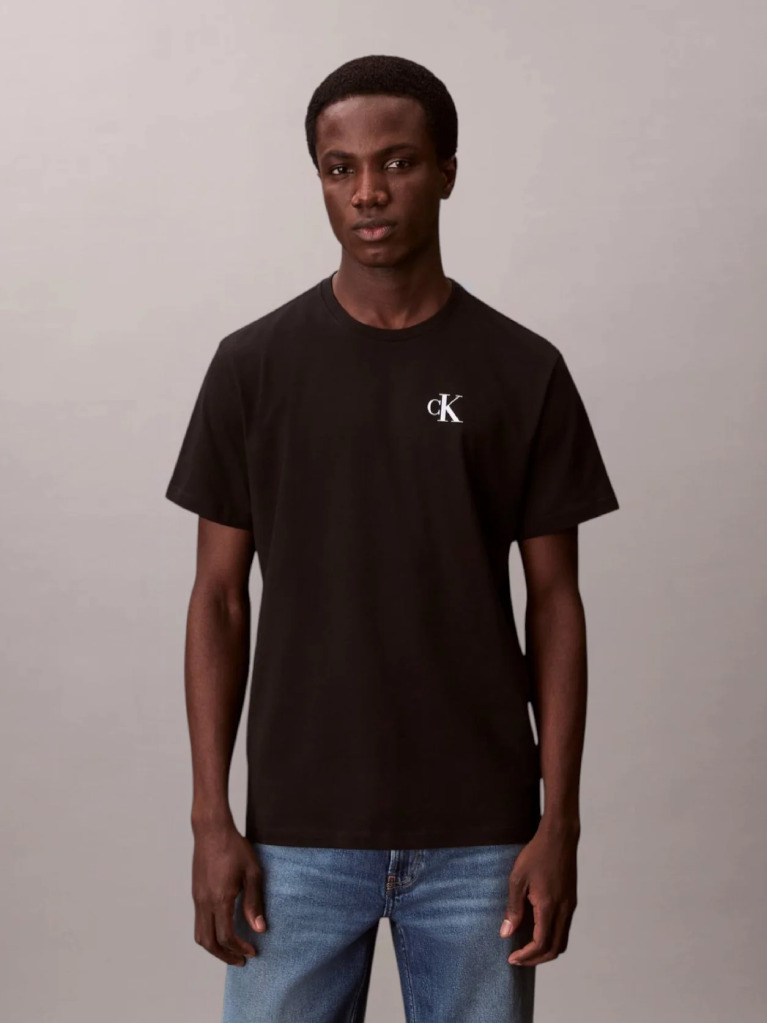 Black Back Graphic T-Shirt  Men