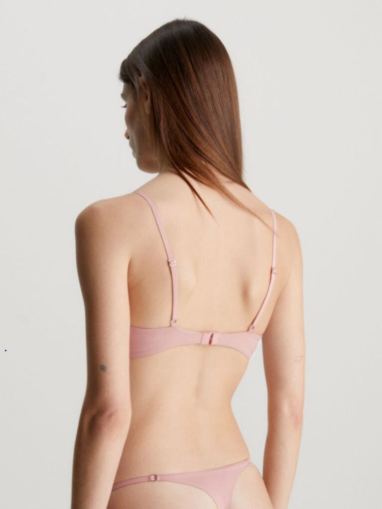 Roz Sutien Balconette Cu Sustinere - Minimalist  Femei