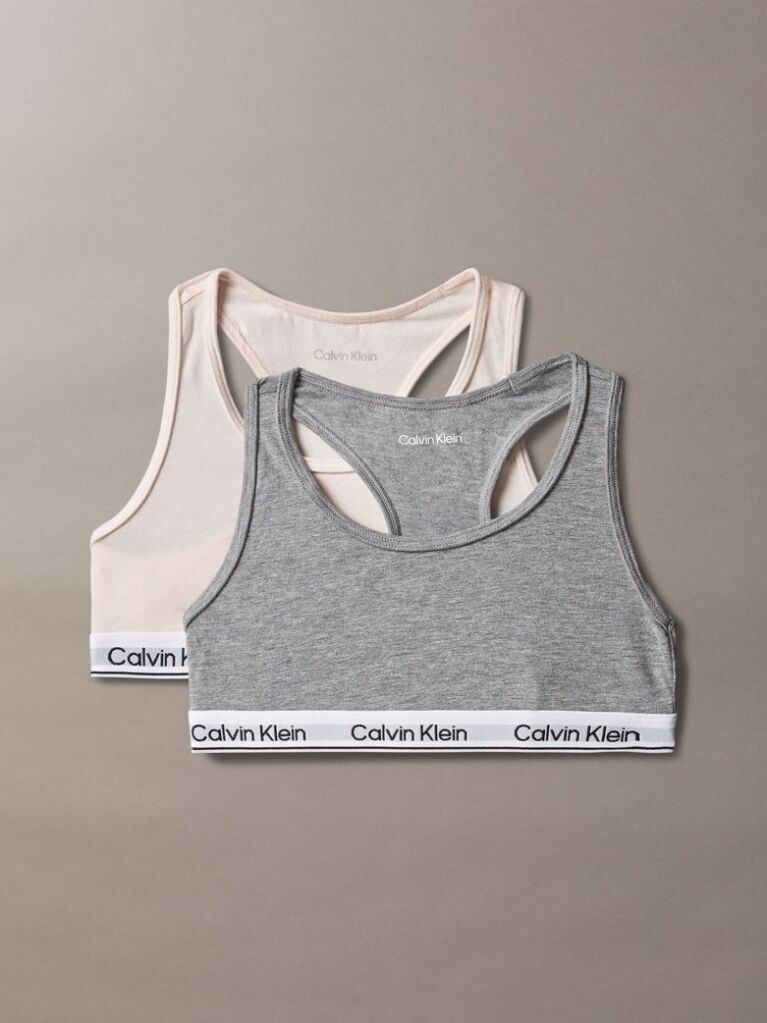 Multi Set De 2 Bustiere Pentru Fete - Icon Cotton Stretch  Fete