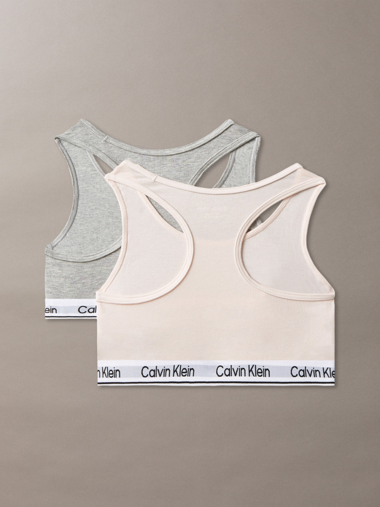 Multi Set De 2 Bustiere Pentru Fete - Icon Cotton Stretch  Fete