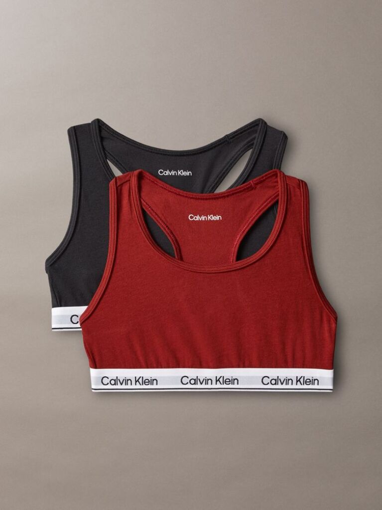 Multi Set De 2 Bustiere Pentru Fete - Icon Cotton Stretch  Fete