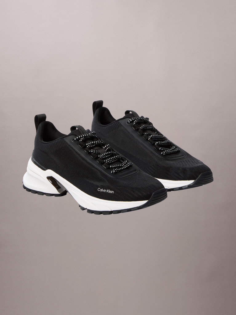 Negru Trailblazer — Adidasi Runner Din Mesh Tricotat  Barbati
