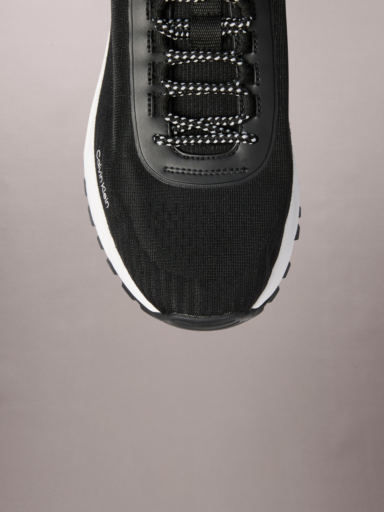 Negru Trailblazer — Adidasi Runner Din Mesh Tricotat  Barbati