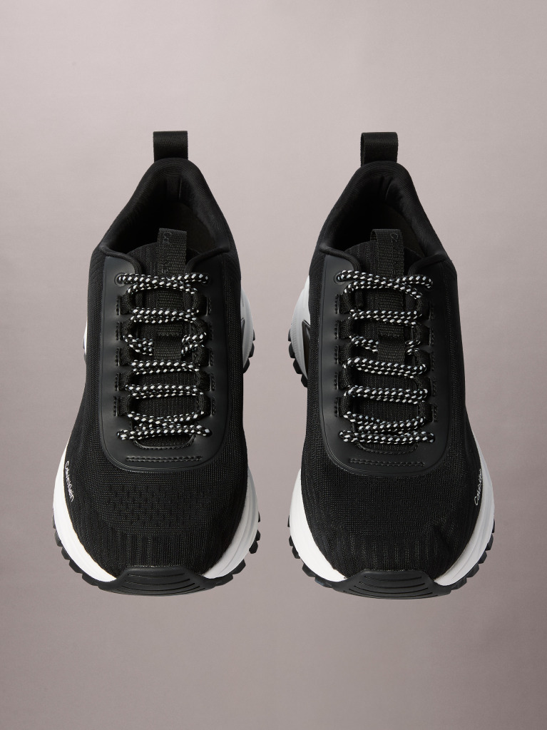 Negru Trailblazer — Adidasi Runner Din Mesh Tricotat  Barbati