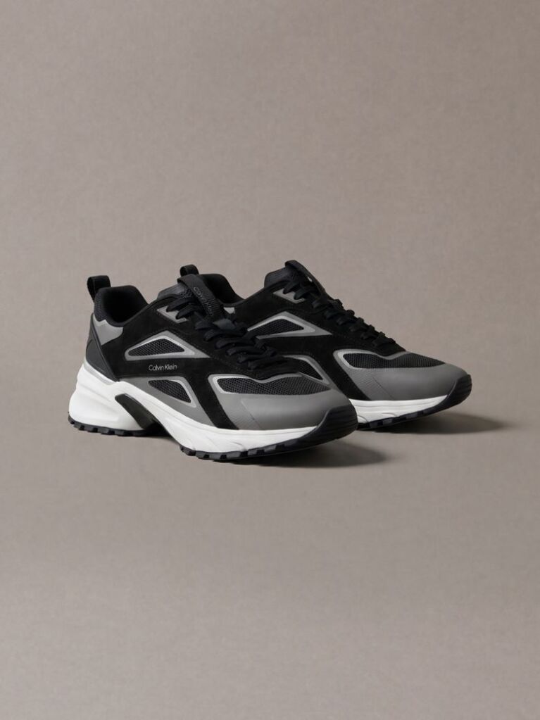 Negru Adidasi Runner Din Tricot Mesh  Barbati