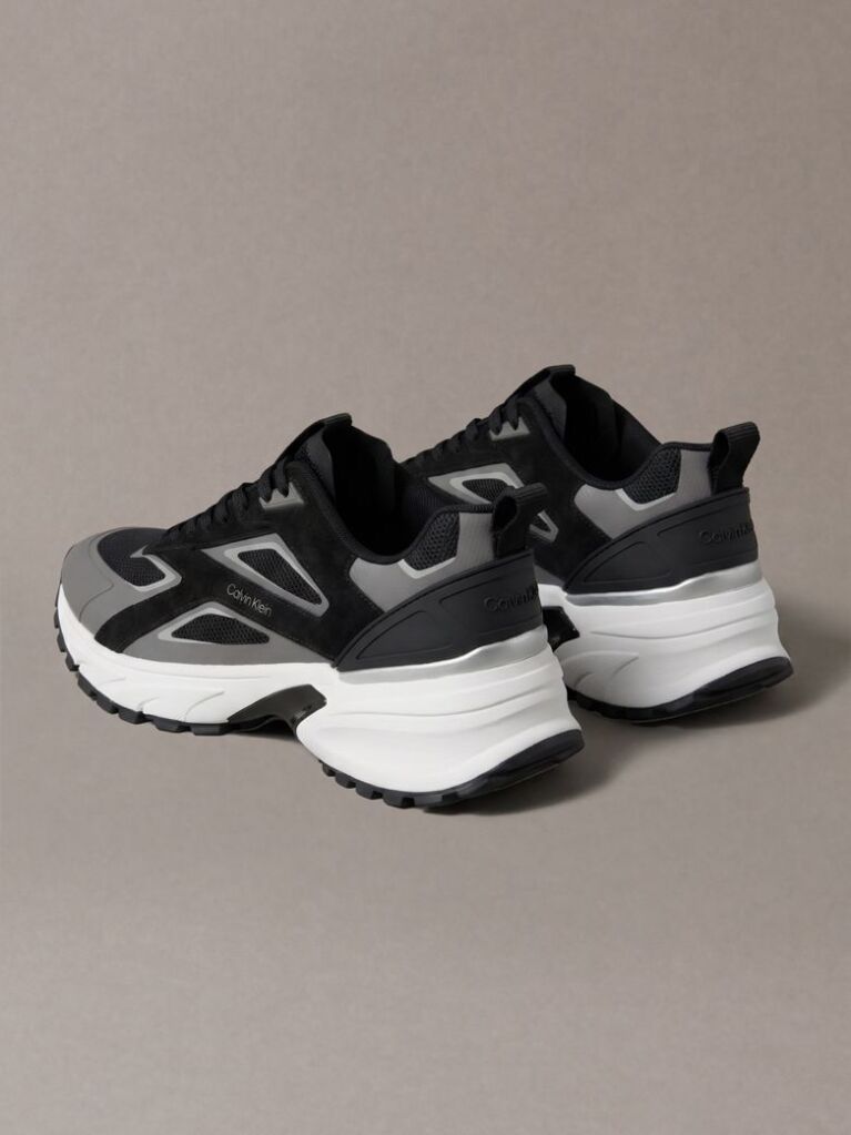 Negru Adidasi Runner Din Tricot Mesh  Barbati