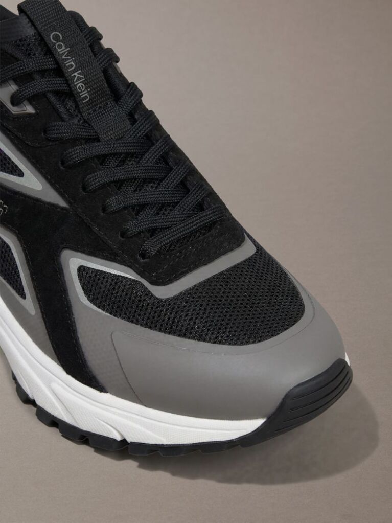 Negru Adidasi Runner Din Tricot Mesh  Barbati