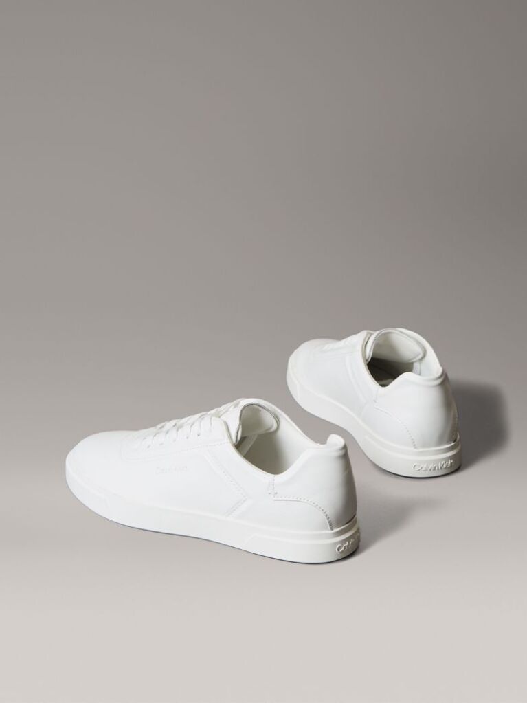Alb Brooke – Adidasi Din Piele Cu Logo Tonal  Femei