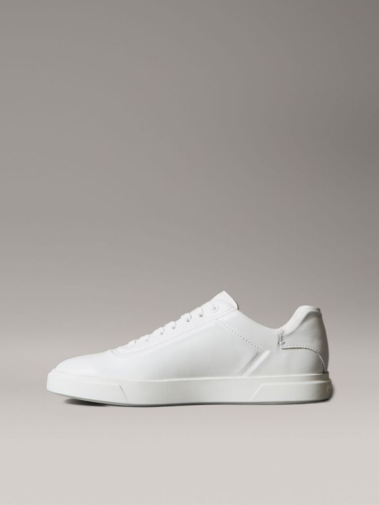 Alb Brooke – Adidasi Din Piele Cu Logo Tonal  Femei