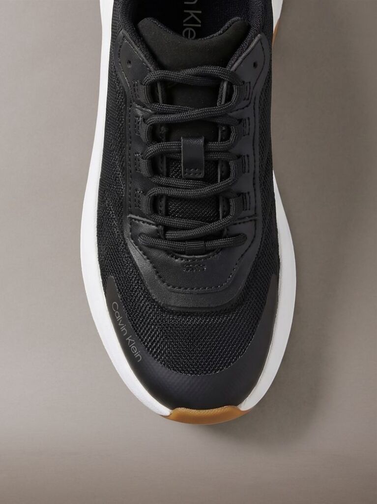 Negru CK Volumax - Adidasi Cu Talpa Masiva, Stil Retro, Pentru Alergare  Femei