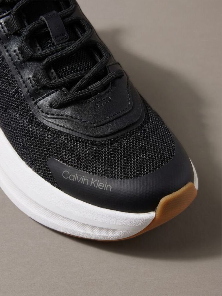 Negru CK Volumax - Adidasi Cu Talpa Masiva, Stil Retro, Pentru Alergare  Femei