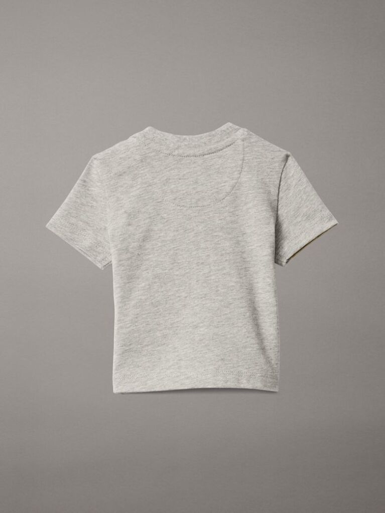 Gri Tricou Cu Logo Pentru Nou-Nascuti  Nou-nascuti