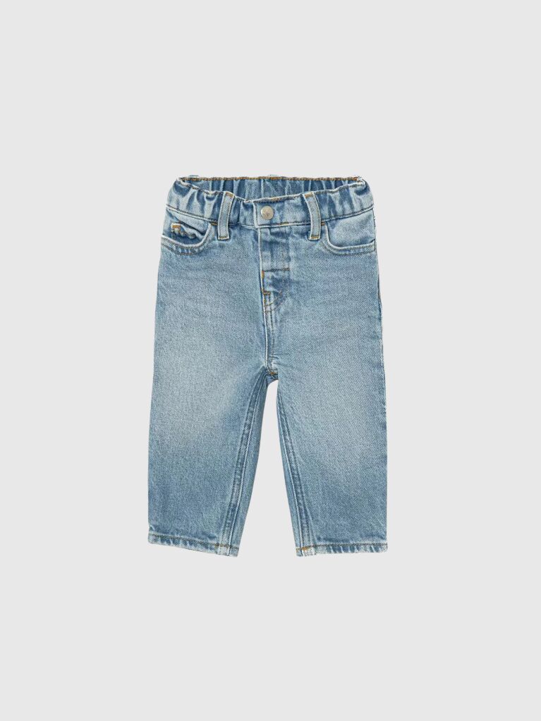 Albastru Blugi Din Denim Pentru Nou-Νascuti  Nou-nascuti