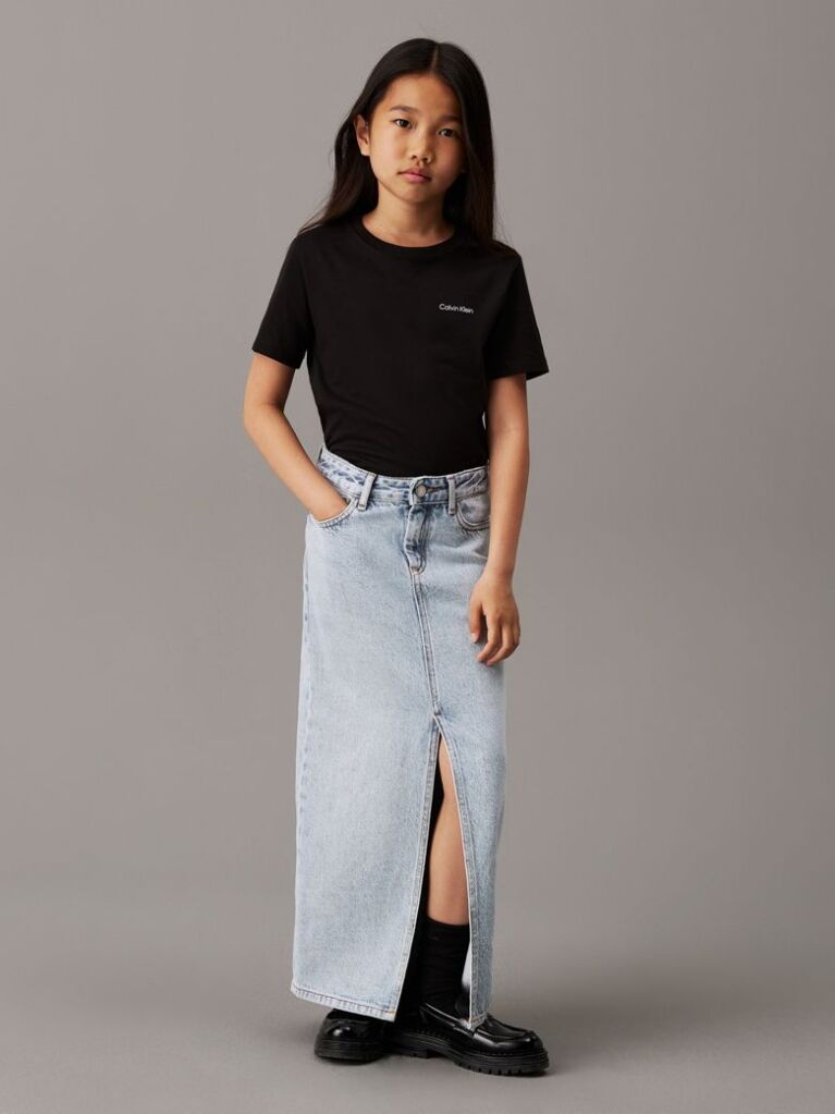 Negru Tricou Pentru Copii  Copii Unisex